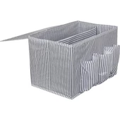 Kullanışlı Başucu Düzenleyici Çok Amaçlı Düzenleyici Organizer Hurç Kutu (2 Adet) - 3