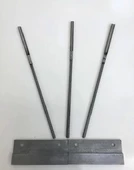 3+2 Paket Kara Şimşek Çelik  Kalın Yedek Uc Kürek Ve Kalın Kesme Yedek Bıçak - 1