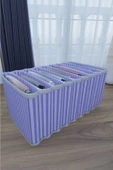 8 Bölmeli Dolap Ve Çekmece Içi Düzenleyici Akordiyon Organizer L-00517 (1 Adet) - 2