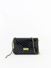 Kriste Bell Kadın Çanta Rugan Siyah 26468 thumbnail 1