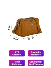 Kriste Bell Kadın Çapraz Askılı Çanta Turuncu 7146 thumbnail 2