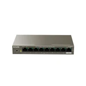 TENDA TEF1109P-8-63W 8 PORT 10/100 1 UPLI POE SWIT - 1