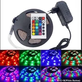 5 Metre Rgb Şerit Led Seti-iç Ve Dış Mekan Silikonlu-tak Çalıştır - 2