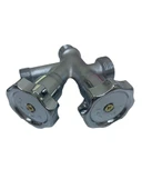 Dual Çiftli Çatallı Çamaşır Makinesi Ara Taharet Musluk Ara Musluk - 4