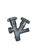 Dual Çiftli Çatallı Çamaşır Makinesi Ara Taharet Musluk Ara Musluk - 1