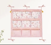 Baby 9 Cepli Bağlamalı Beşik Kenarı Düzenleyici (pembe) - 3