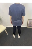 Süperlife Kadın Bisiklet Yaka Oversize Kalıp New York Baskılı Tişort SPR24TSk112 - 10