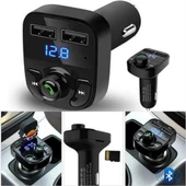 Carx8 Bluetooth Araç Kiti Fm Transmitter - 2