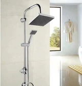 Rain Duş Robotu Tepe Duş Seti Duş Başlığı Sistemi Seti Yağmurlama Duş Robotu Fonksiyonel Duş Robotu - 1