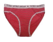 6 Adet Tutku Bayan Bikini Külot Siyah Mavi Kırmızı B001 - 2