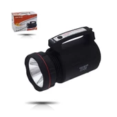 Gs-8006 Parlak Ledli Taşınabilir Şarj Edilebilir El Feneri 15w - 1