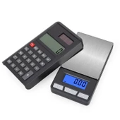 Lcd Ekran Elektronik Hesap Makineli Hassas Dijital Takı Altın Gram Ölçer Terazi (500g 0.1g) - 2
