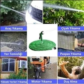 Uzayan Hortum Tabancalı 15 Metre Magic House | Bahçe Sulama İçin Expandable Hose - 8
