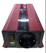 Epilons 12v 2000w Modifiye Sınus İnverter 220v Dijital Göstergeli- Taşınabilir Güç Kaynağı - 7