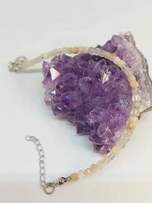 Güneş Taşı Küp Şekilli 3mm Bileklik (45318) thumbnail 1