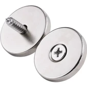 N35 25x10/5.5x5 Mm Neodyum Mıknatıs 5 Adet, Yuvarlak, Nikel Kaplamalı Kaliteli Ve Dayanıklı Ürün - 2