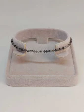 Rutil Kuvars Taşı 2mm Bileklik (45458) thumbnail 2