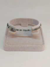 Su Safiri (İyolit) Taşı 3.5mm Bileklik (45400) thumbnail 2