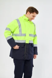 Parka Yeşil Lacivert thumbnail 3