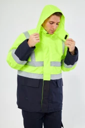 Parka Yeşil Lacivert thumbnail 6