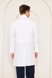 Öğretmen Önlüğü Beyaz Önlük Bay thumbnail 5