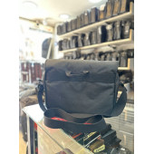BAGSLAB Siyah Keten Kumaş El Ve Omuz Çantası-1042 - 4