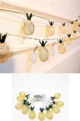 Dekoratif Pilli Pineapple Ananas Pilli Şerit Led Işık (1 Metre) - 4
