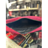 BAGSLAB Kırmızı Keten Kumaş El Ve Omuz Çantası-1042 - 2