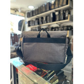 BAGSLAB Gri Keten Kumaş El Ve Omuz Çantası-1042 thumbnail 4