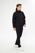 Orange Safety Siyah Softshell Mont Ceket ve Pantolon Takım - 5