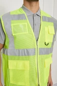 Orange Safety Mühendis Tipi Fileli İkaz Yeleği thumbnail 5