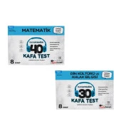 Kafa Dengi 8.Sınıf Matematik ve Din Kültürü İlk Kaynağın Seti 2 Kitap - 1