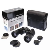 Nikula 10×50 – Geniş Ön Mercekli Profesyonel El Dürbünü – 1000m/56m – Siyah - 1