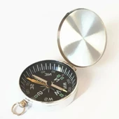 Nikula-mini Taşınabilir Kapaklı Cep Saati Model Alüminyum İğne Kılıtlı Pusula G45-1 - 3