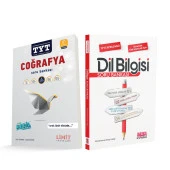Limit TYT Coğrafya ve AKM Dil Bilgisi Soru Bankası Seti 2 Kitap - 1