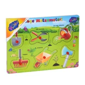 Ahşap Tutmalı Bahçe Malzemeleri Puzzle thumbnail 3
