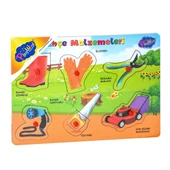 Ahşap Tutmalı Bahçe Malzemeleri Puzzle thumbnail 4