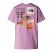 The North Face W FOUNDATION MOUNTAIN GRAPHIC Kadın Tişört NF0A882VPO21 - 2