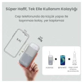 NPO Nicefeel FC5170 Mini Taşınabilir,Şarjlı,Masajlı, Diş Teli/Protez Bakım ve Profesyonel Ağız Duşu - 2