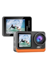 Torima Ac-03 4k Ultra Hd Wifi Su Geçirmez Aksiyon Kamerası Siyah thumbnail 2