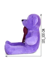120-100 Cm Papyonlu Büyük Beyaz Ayıcık (%100 Yerli) - 3