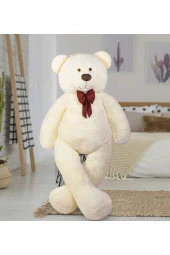 200 Cm Papyonlu Peluş Ayı-dev Boy-sevgiliye Özel Hediye - % 100 Yerli thumbnail 2