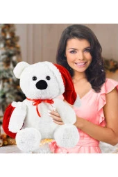 55 Cm Noel Baba Ayıcığı (%100 Yerli) thumbnail 2