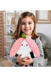 18 cm Çilek Çantalı Tavşan - 3