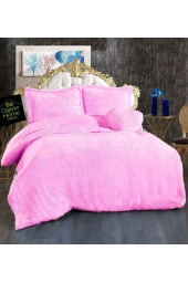 Çift Kişiliki Peluş Nevresim Seti - 1