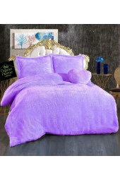 Çift Kişiliki Peluş Nevresim Seti - 1