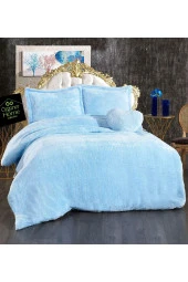 Çift Kişiliki Peluş Nevresim Seti - 1