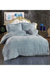 Çift Kişiliki Peluş Nevresim Seti - 1