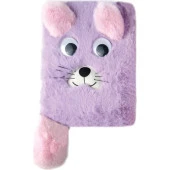 Dolphin PN-336 Peluş Hatıra Defteri Lila - 1