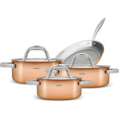 Karaca 3ply Powersteel 316+ Çelik Copper 7 Parça Tencere Seti - 5
